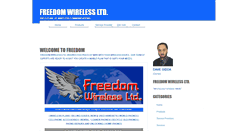 Desktop Screenshot of freedomwireless.ca